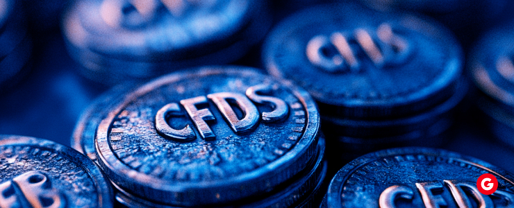 A close-up of the CDFS logo atop a collection of coins, representing wealth and financial services.